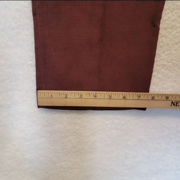 Vintage H.I.S Brown Velvet Corduroy Pants 32x34 Actual 32x30 - Picture 7 of 12